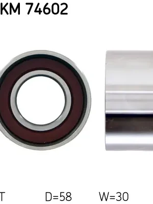 Napínací kladka, ozubený řemen SKF VKM74602 Autentický